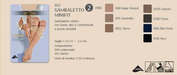ART. MINIFIT 20 (SET 2 PZ)- gambaletto donna minifit 20 (set 2 pz) 052 - Fratelli Parenti